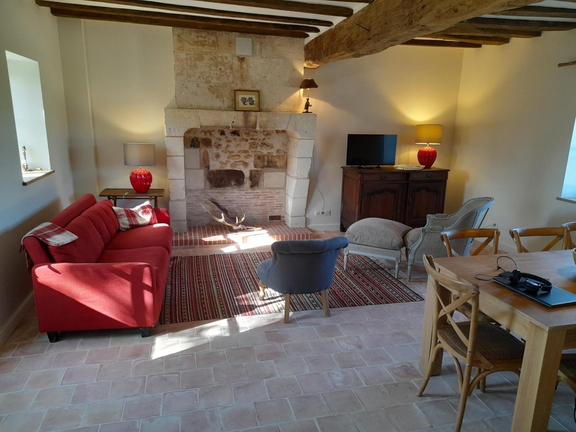 Le Puits Renaissance - Gites De Caractere Et Piscine Chauffee Chambourg-sur-Indre Exterior foto